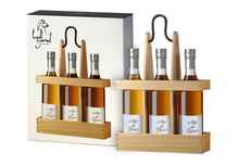 Коньяк французский «Leopold Gourme» набор из 3 бутылок в подарочной упаковке