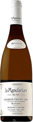 Вино белое сухое «La Manufacture Chablis Grand Cru Blanchot, 0.75 л»