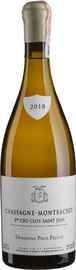 Вино белое сухое «Domaine Paul Pillot Chassagne-Montrachet 1-er Cru Clos Saint Jean» 2018 г.