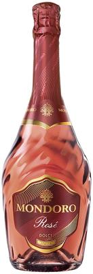 Вино игристое розовое полусладкое «Mondoro Rose»