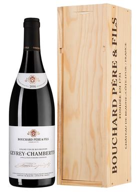 Вино красное сухое «Gevrey-Chambertin» 2016 г., в подарочной упаковке