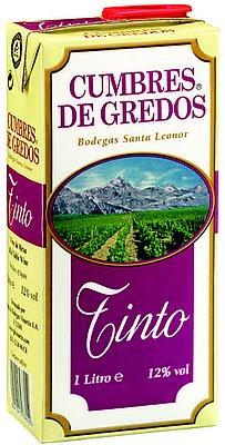 Вино столовое красное сухое «Cumbres de Gredos»