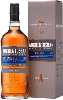 Виски шотландский «Auchentoshan 18 years» в подарочной упаковке