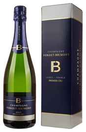 Шампанское белое брют «Forget-Brimont Brut Premier Cru» в подарочной упаковке