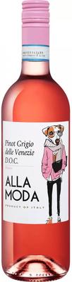 Вино розовое сухое «Alla Moda Pinot Grigio Delle Venezie»