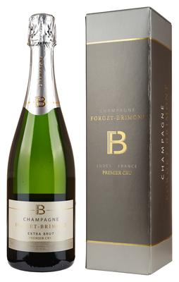Шампанское белое экстра брют «Forget-Brimont Extra Brut Premier Cru» в подарочной упаковке