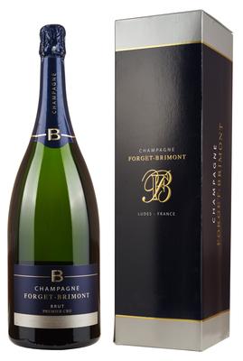 Шампанское белое брют «Forget-Brimont Brut Premier Cru, 1.5 л» в подарочной упаковке