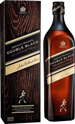 Виски американский «Johnnie Walker Double Black» в подарочной упаковке