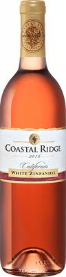 Вино розовое полусладкое «White Zinfandel Coastal Ridge» 2019 г.