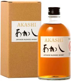 Виски японский «Akashi Blended» в подарочной упаковке