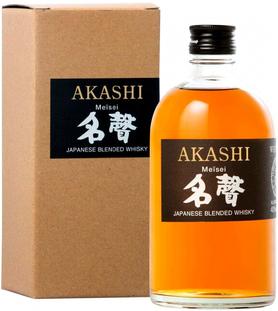 Виски японский «Akashi Meisei» в подарочной упаковке