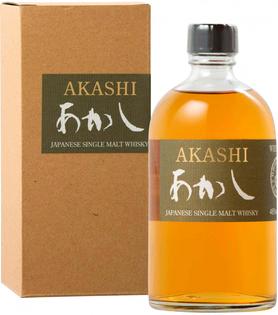 Виски японский «Akashi Single Malt» в подарочной упаковке