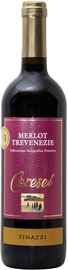 Вино красное сухое «Coresei Merlot Trevenezie»