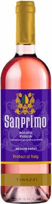 Вино розовое полусладкое «Sanprimo Rosato»