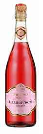Вино игристое розовое полусладкое «Fiorino D`Oro Lambrusco Rosato»