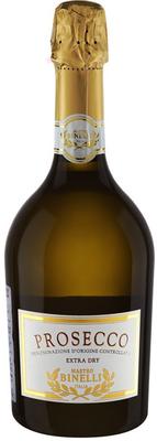 Вино игристое белое сухое «Mastro Binelli Prosecco Extra Dry»