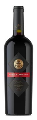 Вино красное полусухое «Мысхако Черное из Красного, 0.7 л»