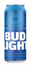 Пиво «Bud Light» в жестяной банке