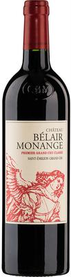 Вино красное сухое «Chateau Belair Monange» 2015 г.
