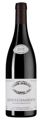 Вино красное сухое «Sylvie Esmonin Gevrey‐Chambertin, 0.75 л» 2018 г.