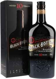 Виски шотландский «Black Bottle 10 Years Old» в подарочной упаковке