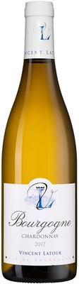 Вино белое сухое «Bourgogne Chardonnay Domaine Vincent Latour» 2017 г.