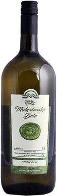Вино белое полусуладкое «Tikves Makedonsko Belo» 1.5 л