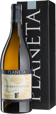 Вино белое сухое «Planeta Chardonnay» в подарочной упаковке
