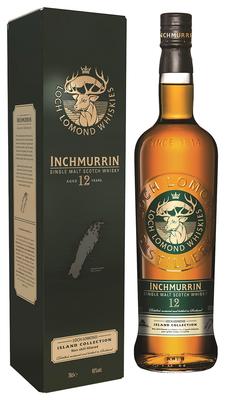 Виски шотландский «Inchmurrin Single Malt 12 Years Old» в подарочной упаковке