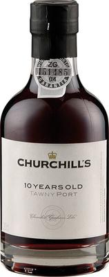 Портвейн сладкий «Churchill's Tawny Port 10 Years Old, 0.2 л»