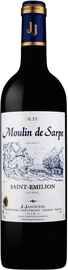 Вино красное сухое «Moulin de Sarpe Saint-Emillion»