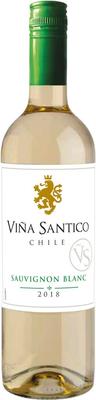 Вино белое сухое «Vina Santico Sauvignon Blanc»