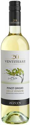 Вино белое сухое «Zonin Pinot Grigio Delle Venezie, 0.75 л»