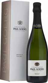 Шампанское белое экстра брют «Paul Goerg Extra-Brut Absolu Blanc de Blancs Premier Cru» в подарочной упаковке