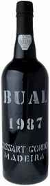 Вино крепленое полусладкое «Cossart Gordon Bual» 1987 г.