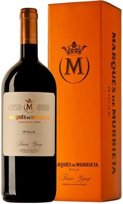 Вино красное сухое «Marques de Murrieta Reserva» 2016 г., в подарочной упаковке
