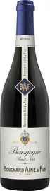 Вино красное сухое «Bouchard Aine & Fils Bourgogne Pinot Noir» 2019 г.