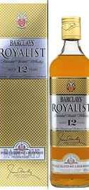 Виски шотландский «Barclays Royalist 12 Years» в подарочной упаковке