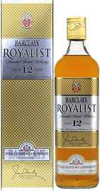 Виски шотландский «Barclays Royalist 12 Years» в подарочной упаковке