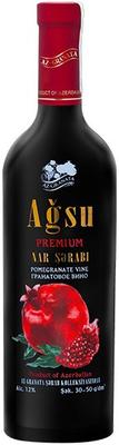 Вино фруктовое гранатовое полусладкое «Agsu Premium»