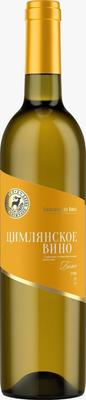 Вино белое сухое «Цимлянское Белое»