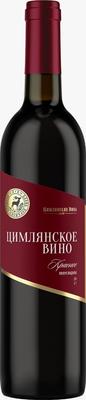 Вино красное полусладкое «Цимлянское вино»