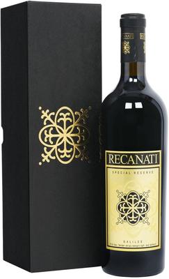 Вино красное сухое «Recanati Special Reserve» 2017 г., в подарочной упаковке