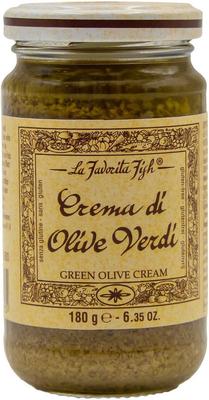 Паштет из Зеленых оливок «La Favorita Fish Crema di Olive Verdi» 180 гр