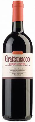 Вино красное сухое «Grattamacco» 2017 г.