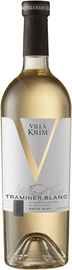 Вино белое полусладкое «Villa Krim Traminer Blanc»