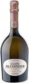 Вино игристое белое экстра брют «Cuvee Alexander Blanc de Blancs Extra Brut»