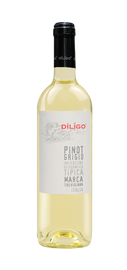 Вино белое сухое «Diligo Pinot Grigio IGT» 2013 г. географического наименования регион Венето
