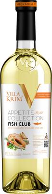 Вино столовое белое сухое «Villa Krim Appetite Collection Fish Club»