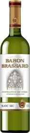 Вино столовое белое сухое «Baron du Brassard Blanc Sec»